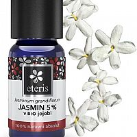 Jasmin 5 % absolut v BIO jojobi