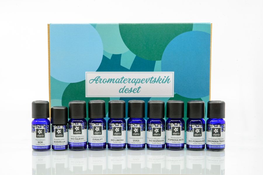 Darilni paket Aromaterapevtskih deset