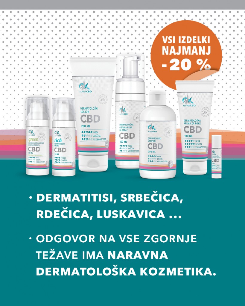 Pop up/začasna trgovina Favn, linija Alpha CBD